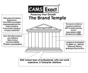 CAMS Exact Localization ERP Screenshot 2