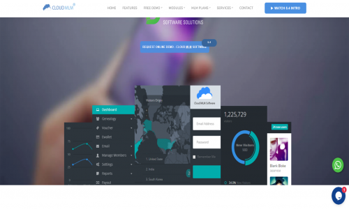 cloud mlm software Screenshot 1