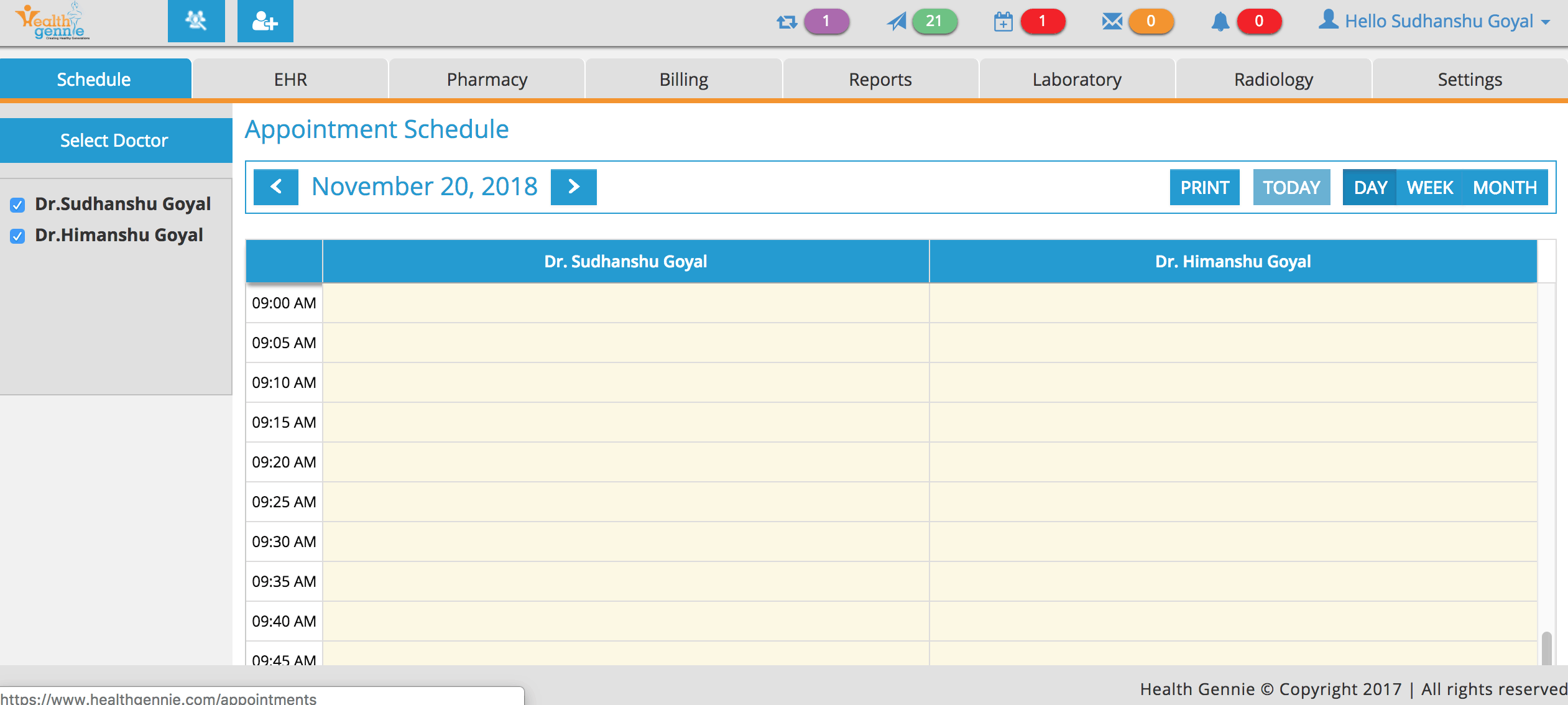  Health Gennie Screenshot 1