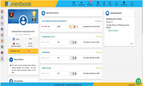 Learning Management System by Mintbook Screenshot 1