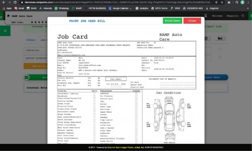 RAMP Garage Management Software Screenshot 9