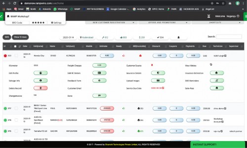 RAMP Garage Management Software Screenshot 8