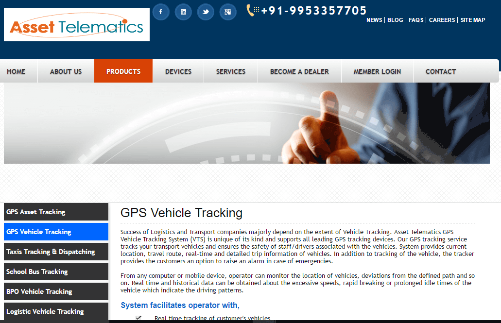  Asset Vehicle Tracking System Screenshot 1