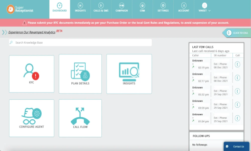 Knowlarity SmartIVR Screenshot 3