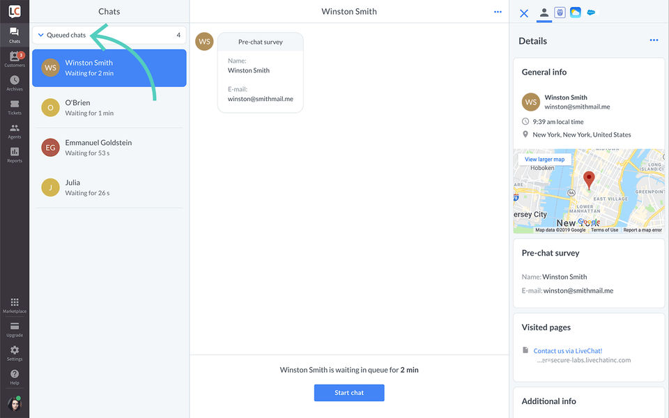 LiveChat Screenshot 4