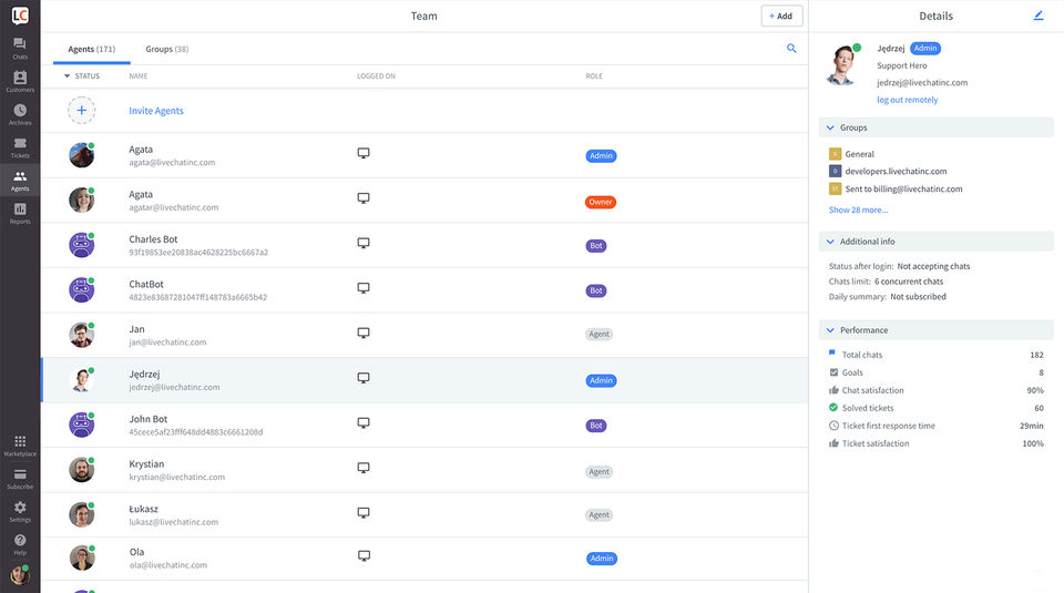LiveChat Screenshot 6