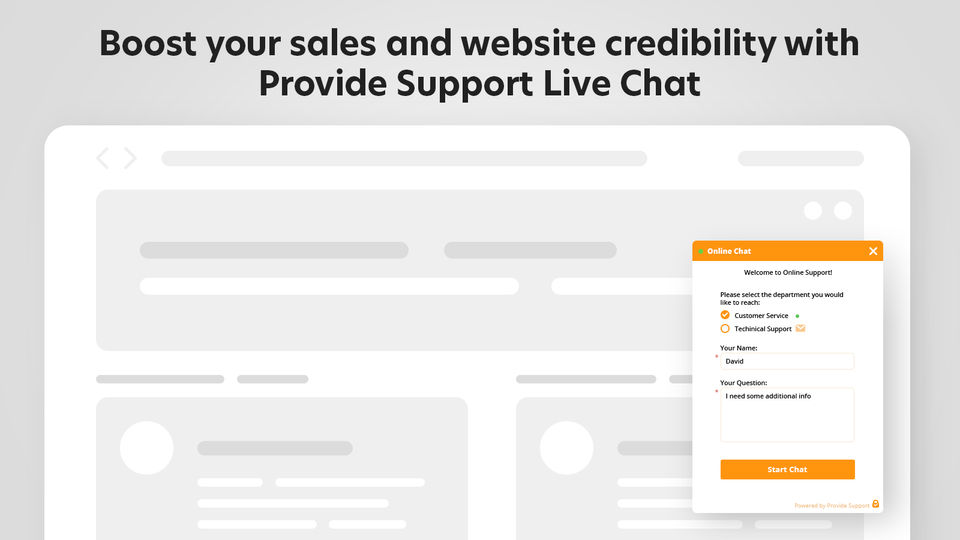 Provide Support Screenshot 1