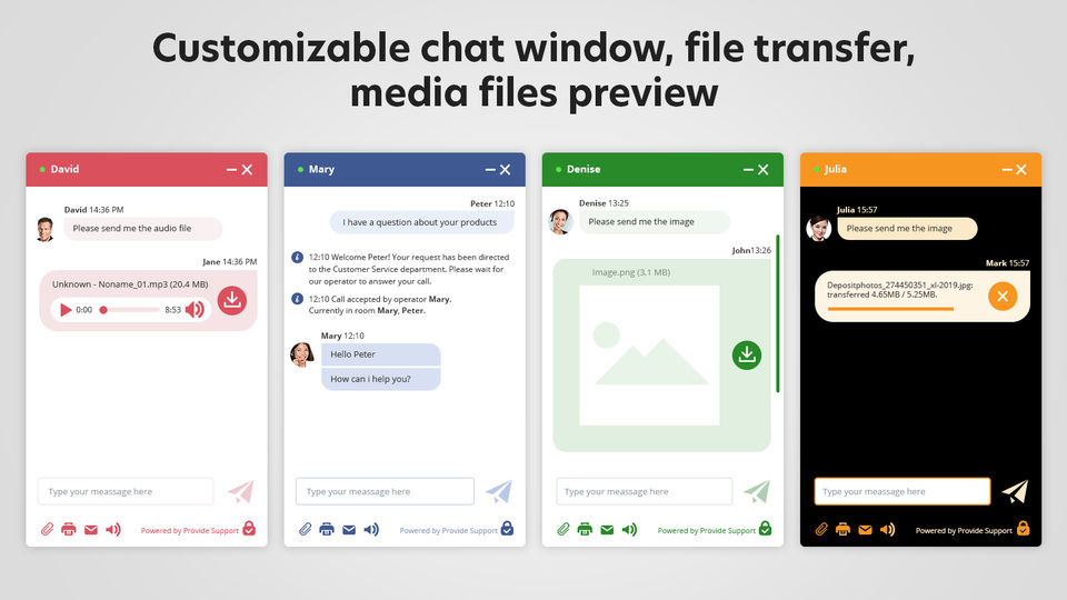 Provide Support Screenshot 3