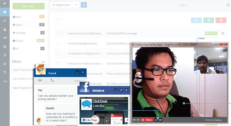 ClickDesk Screenshot 2