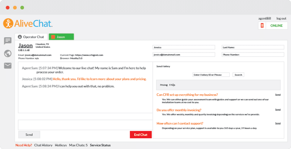 WebsiteAlive Screenshot 1