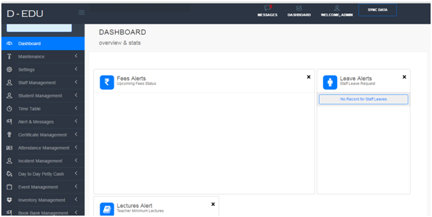 DeduERP Screenshot 1