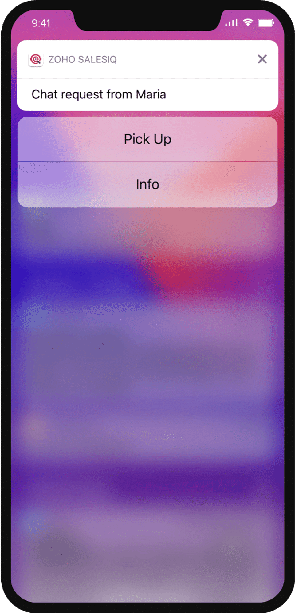 Zoho SalesIQ Screenshot 2