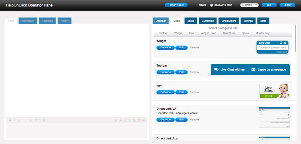 HelpOnClick Screenshot 2