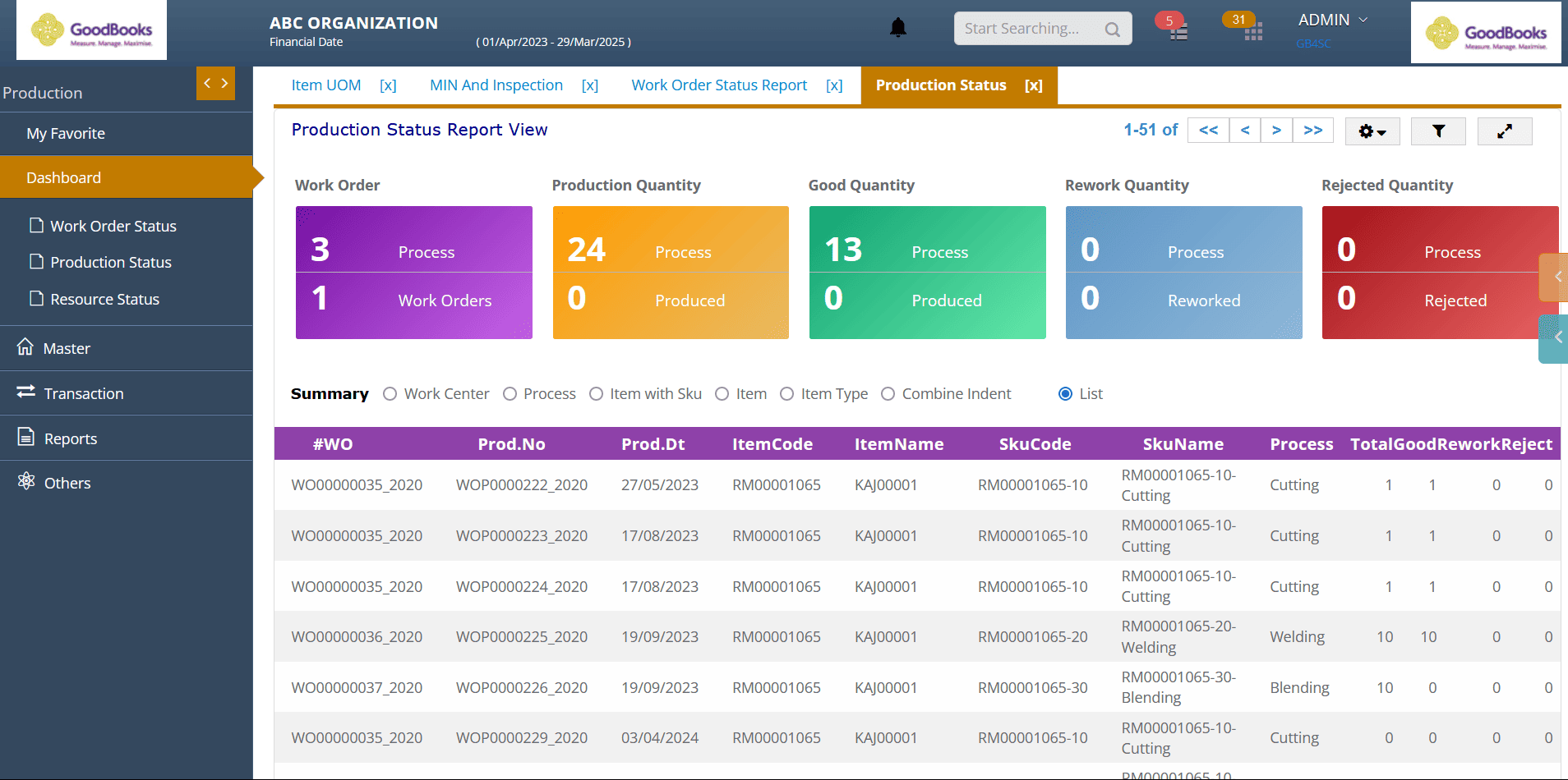GoodBooks CRM Screenshot 2