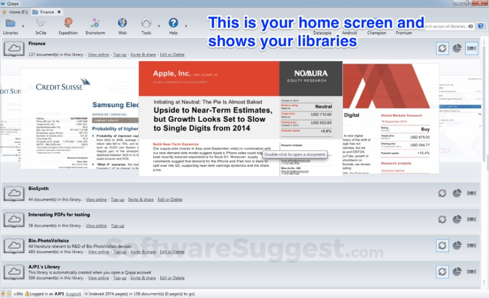 Qiqqa Screenshot 2