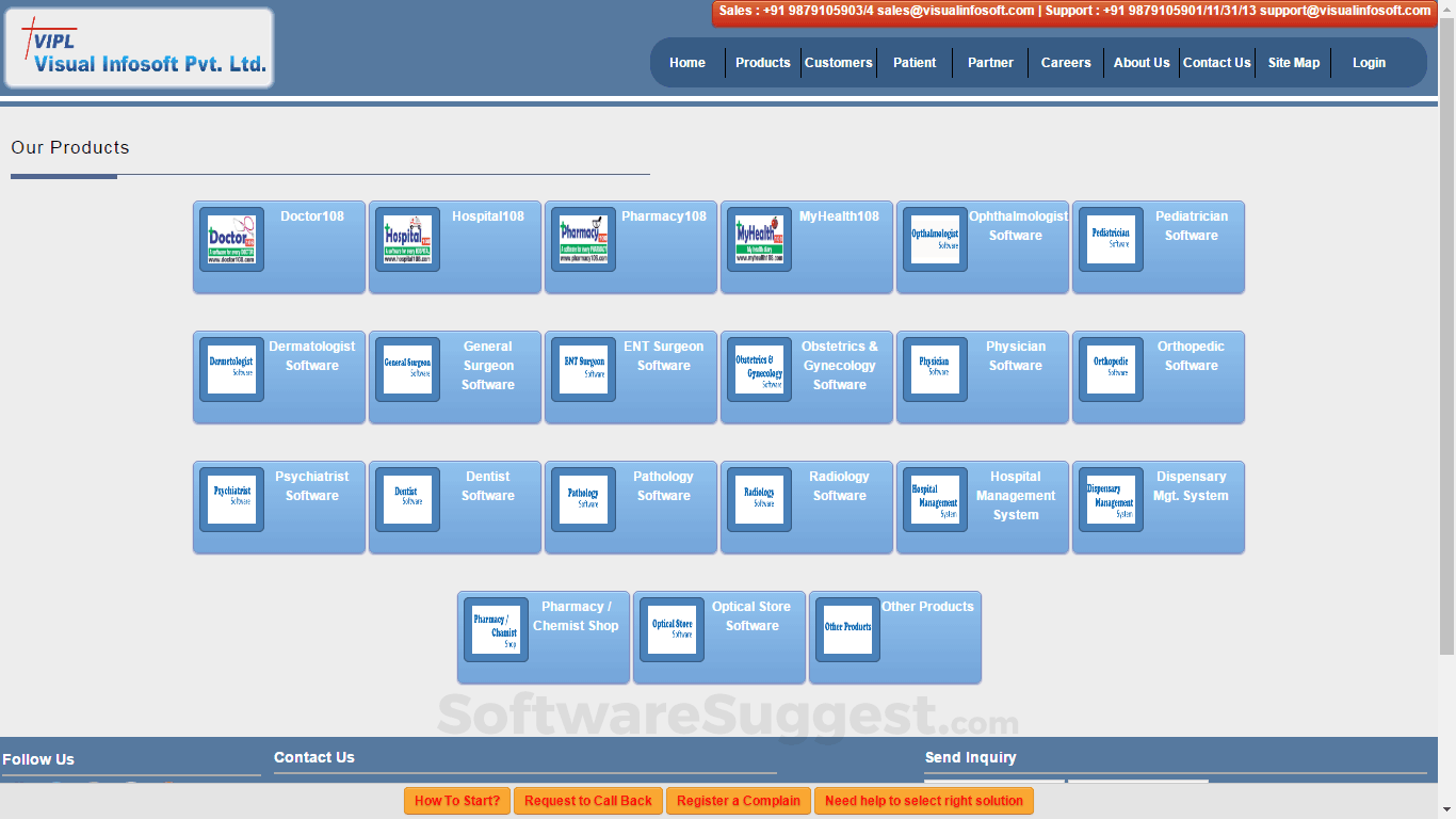 Visual Hospital Management Screenshot 2