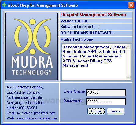 Mudra Hospital Screenshot 1