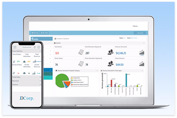 Eventdex - Event Management Software Screenshot 1