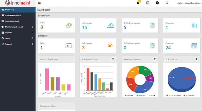 Innomaint CMMS Screenshot 2