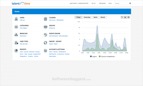 Talent LMS Screenshot 1