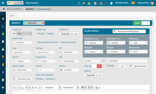 ORGTraq Screenshot 2