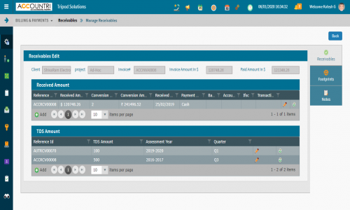 ORGTraq Screenshot 1