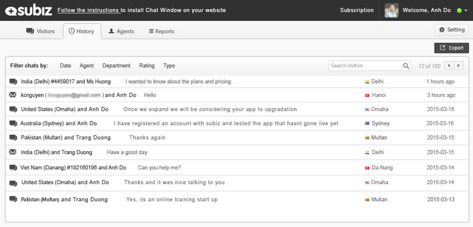 Subiz Screenshot 6