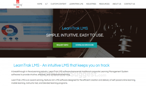 LearnTrak LMS Screenshot 1