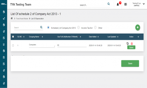 TYASuite ERP Software for an efficient Asset Management  Screenshot 1