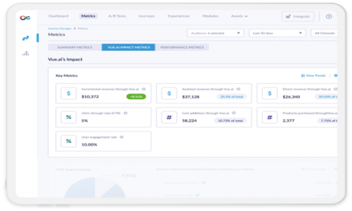 Personalization Engine Screenshot 1