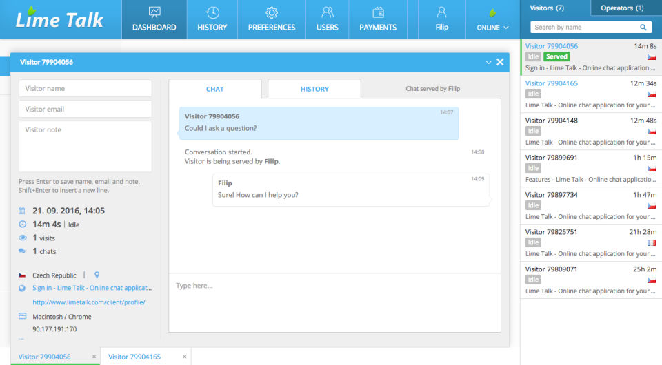 Lime Talk Screenshot 1