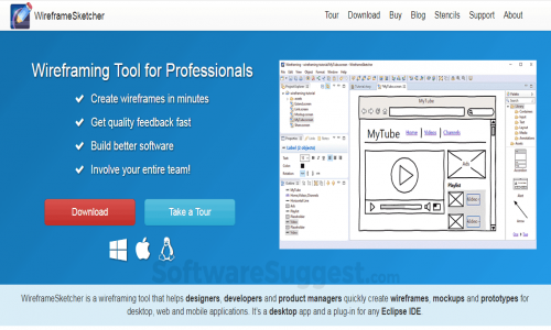 WireframeSketcher Screenshot 1