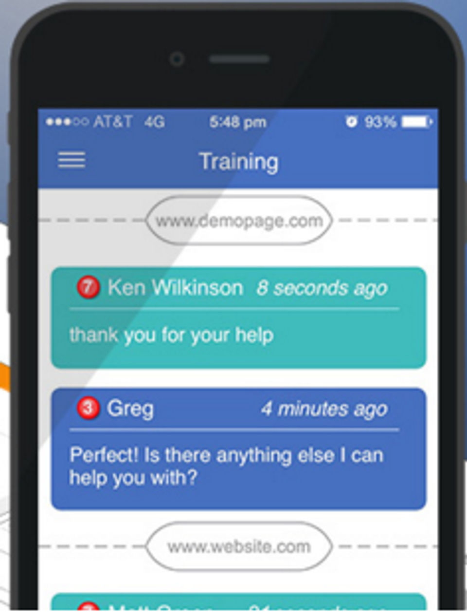 WebGreeter Screenshot 2
