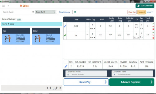 Proffitify Screenshot 2