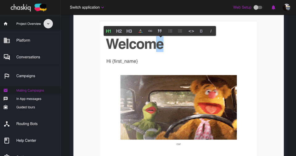 Chaskiq Screenshot 4