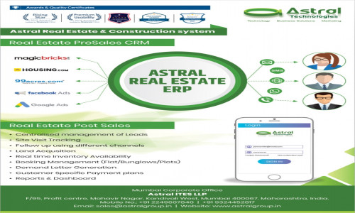 Astral Real Estate ERP  Screenshot 1