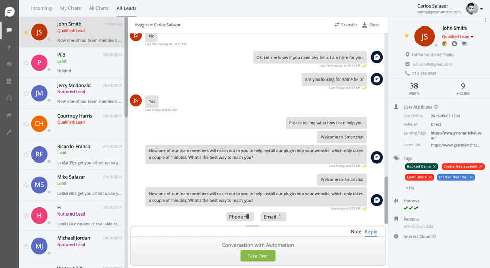 Smartchat Screenshot 1