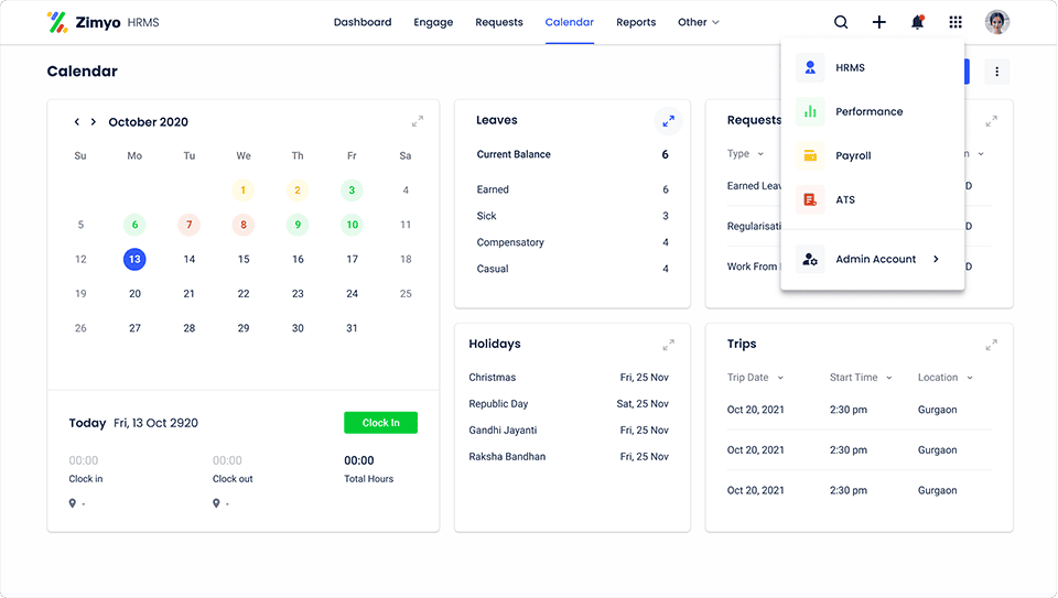 Zimyo OKR Screenshot 2