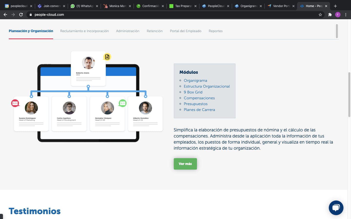 PeopleCloud Screenshot 1