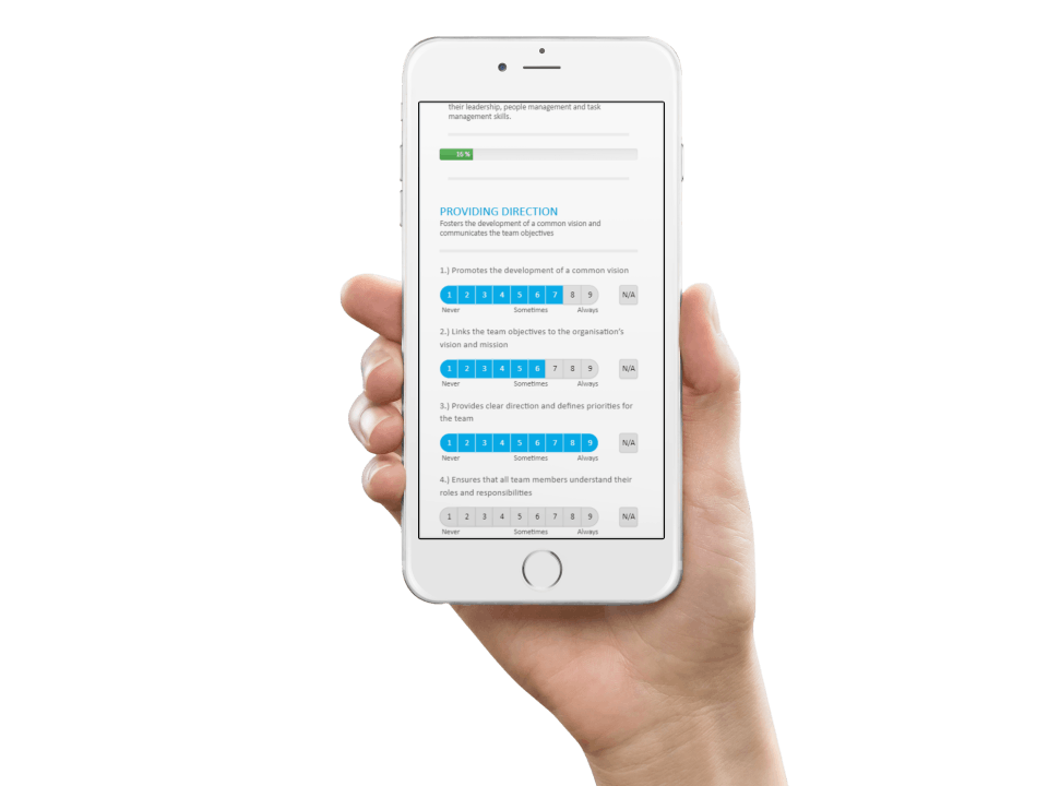 Multirater Surveys Screenshot 2