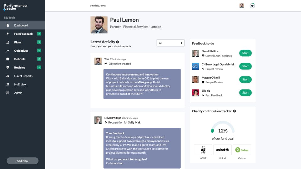 Performance Leader Screenshot 1