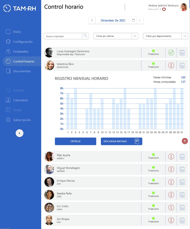 TAM-RH Screenshot 3