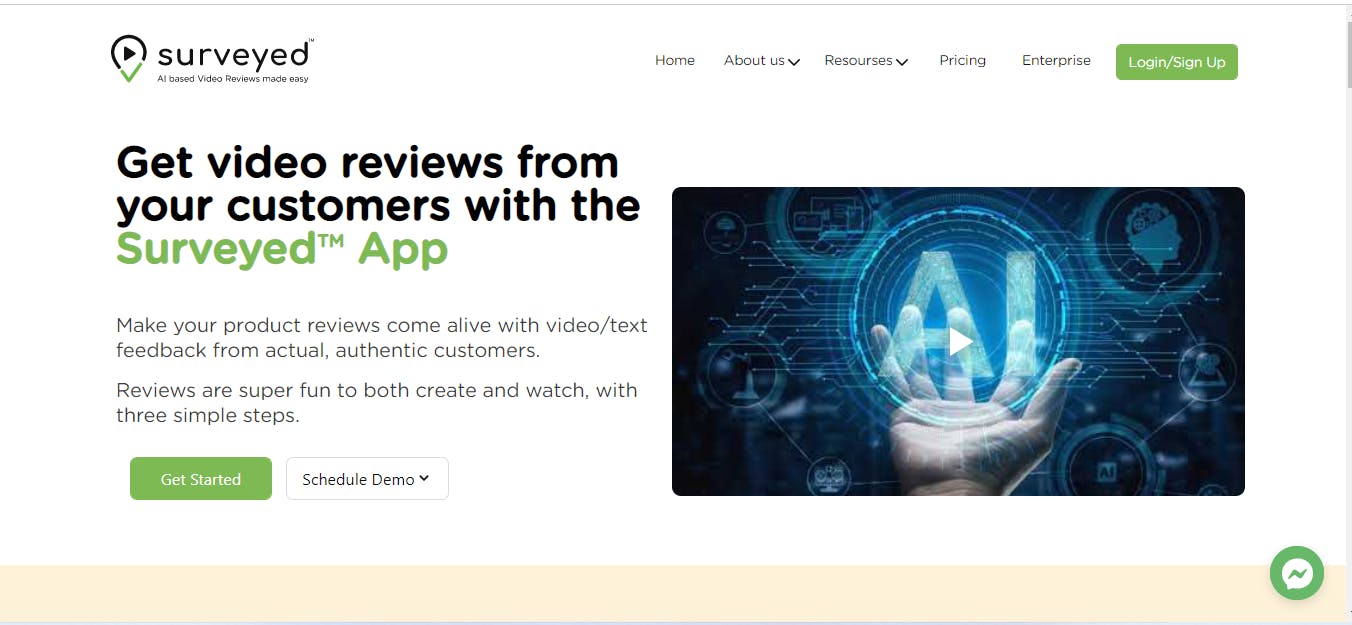 Surveyed Screenshot 1