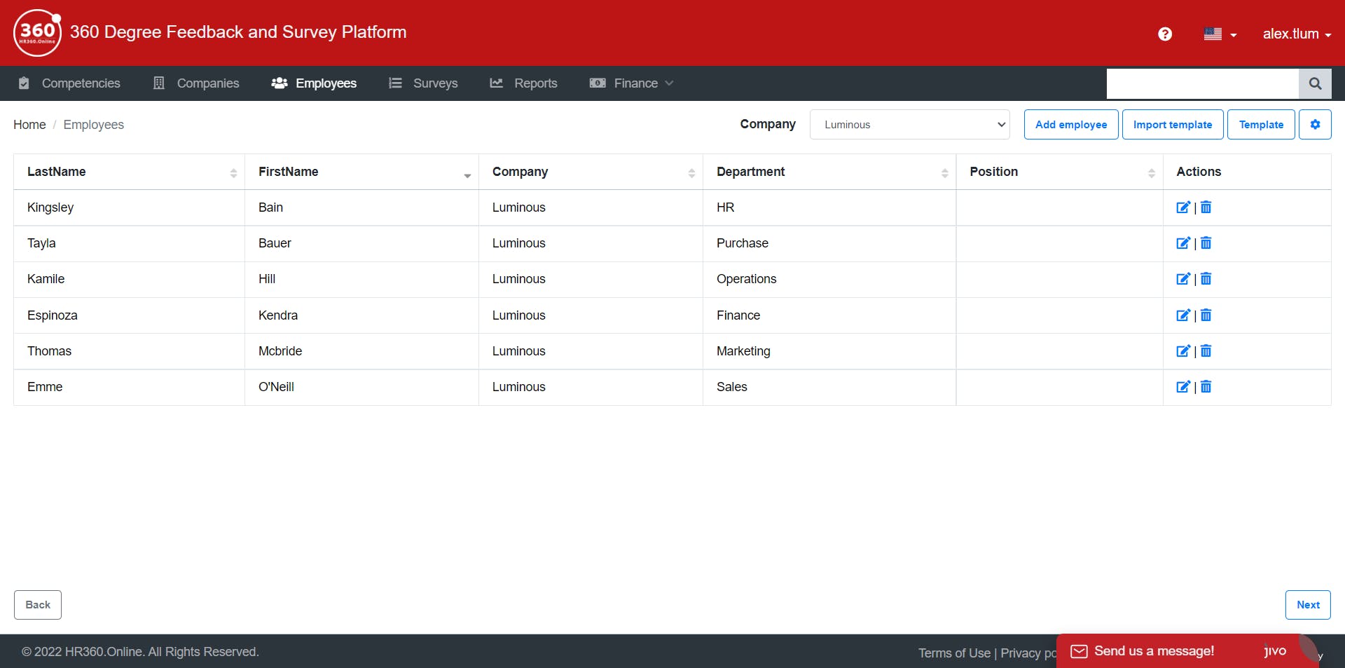 HR360.Online Screenshot 2