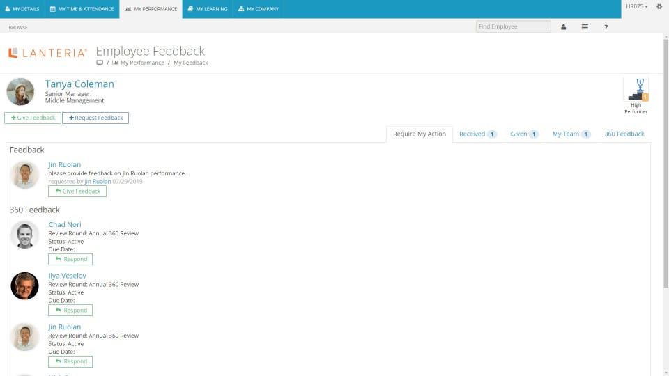 Lanteria HR Screenshot 4