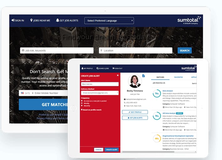 SumTotal Talent Development Screenshot 4