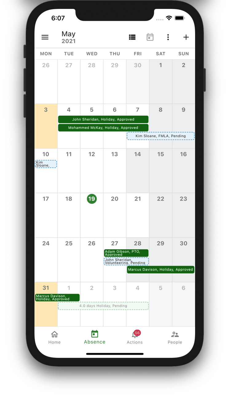 Sage People Screenshot 4