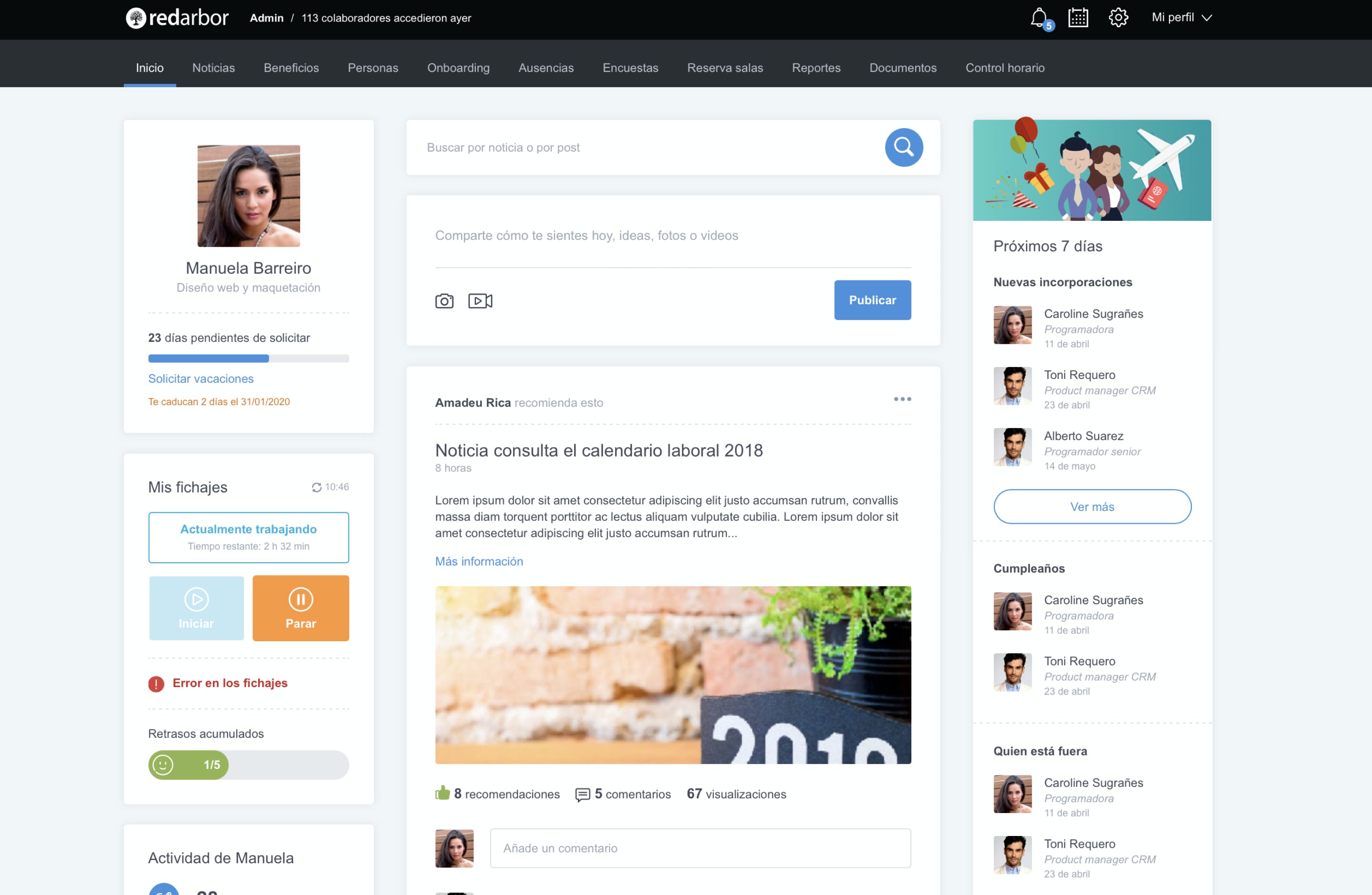 HolmesHR Screenshot 1