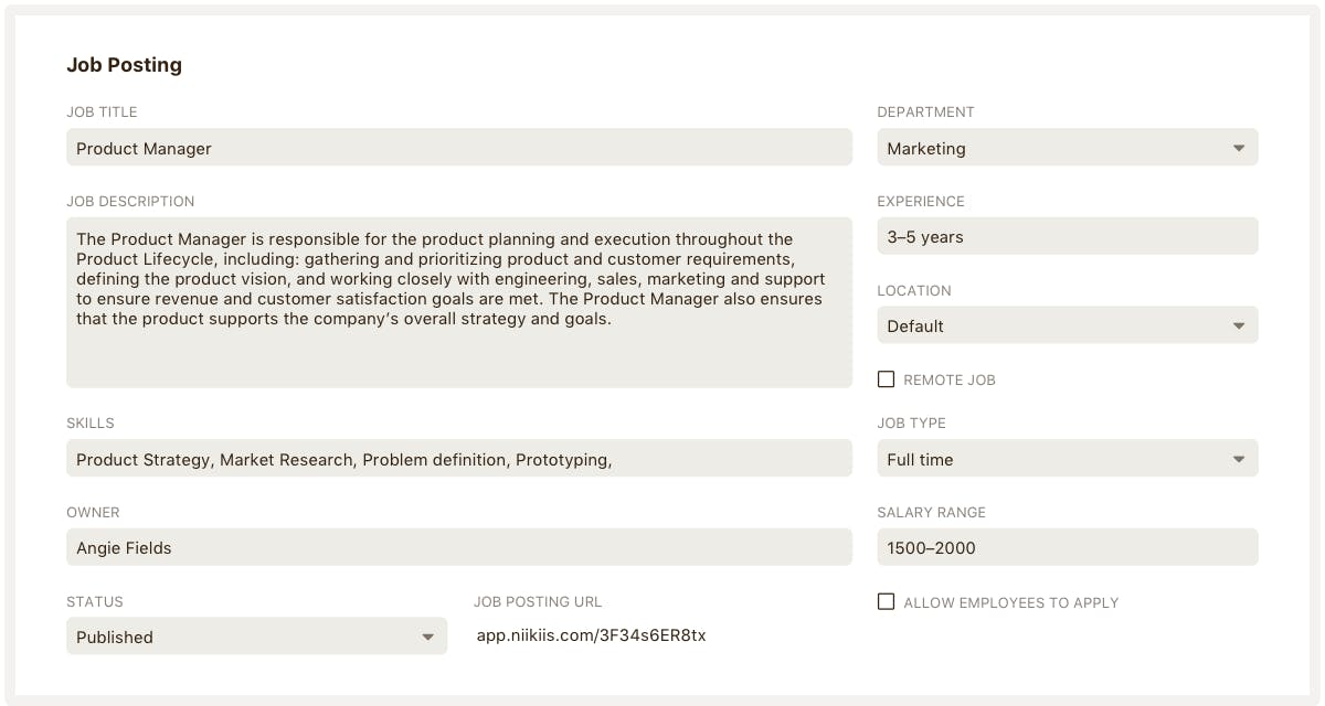 niikiis Screenshot 1