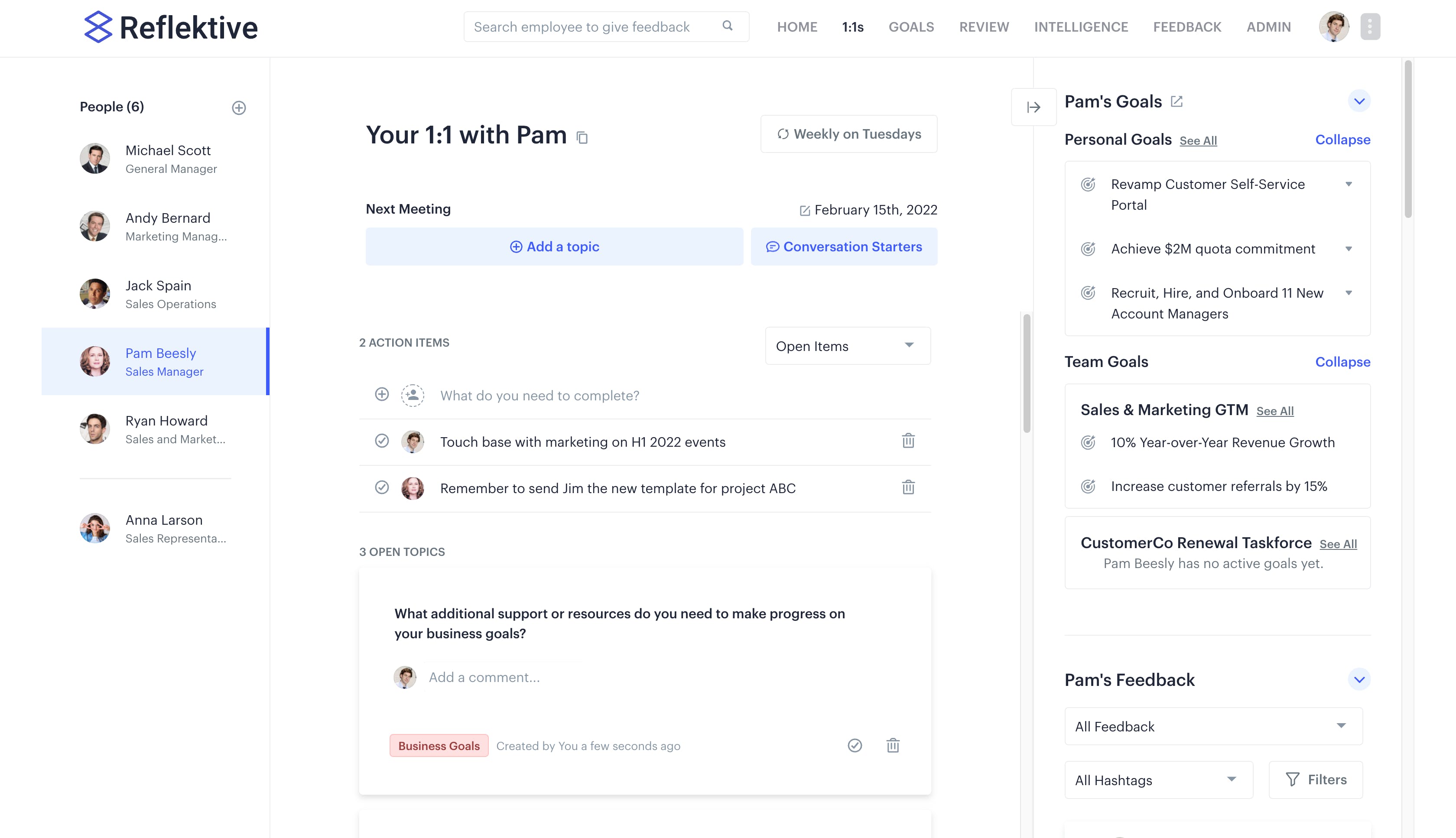 Reflektive Screenshot 2